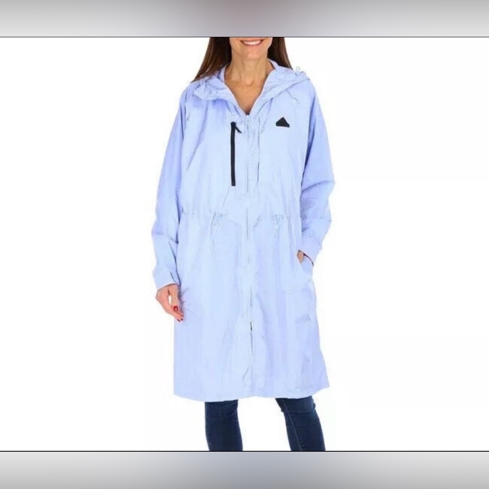 Adidas Full zip City Escape Windbreaker Coat Hood Jacket Women's IC3435